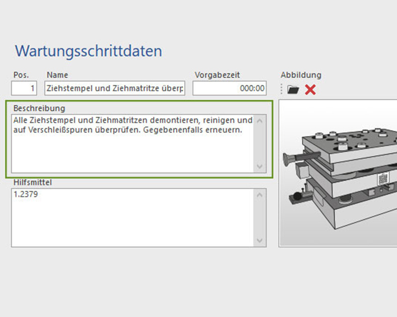 Wartungen definieren