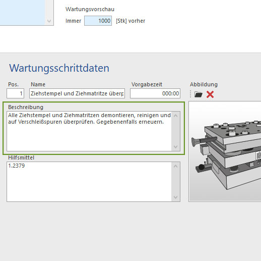 Wartungen definieren Wartungen definieren