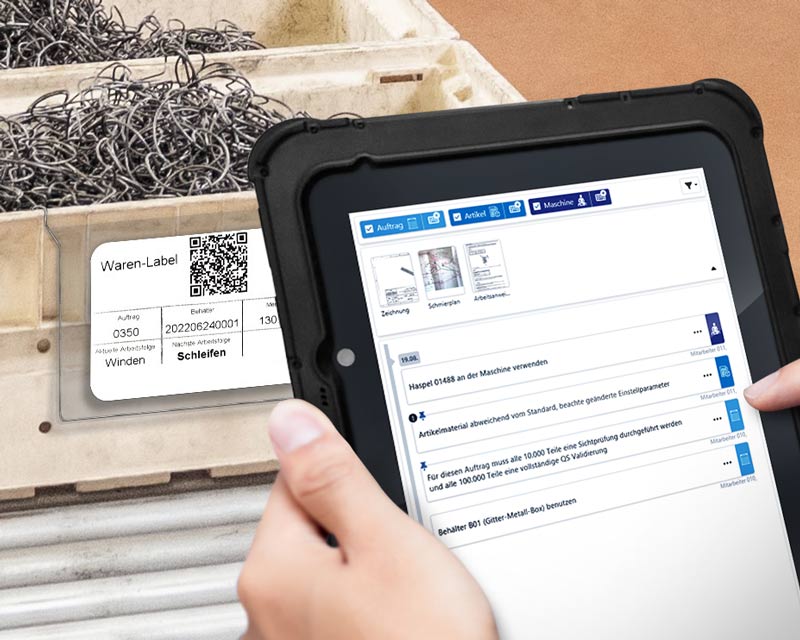 Informationen abrufbar per QR-Code