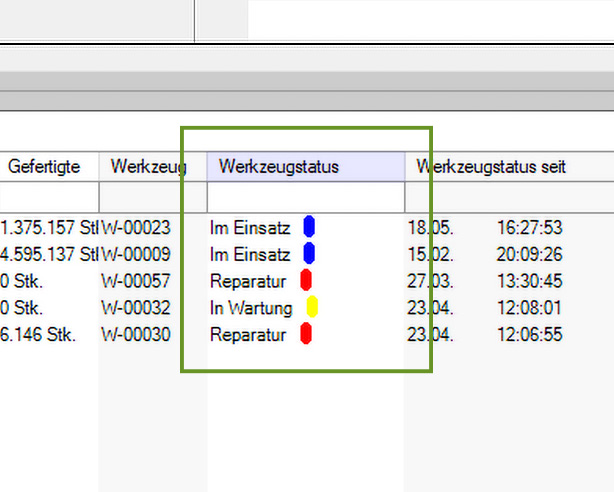 Smarte Einbindung der Wartungen in die Planung