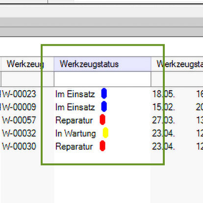 Smarte Einbindung der Wartungen in die Planung