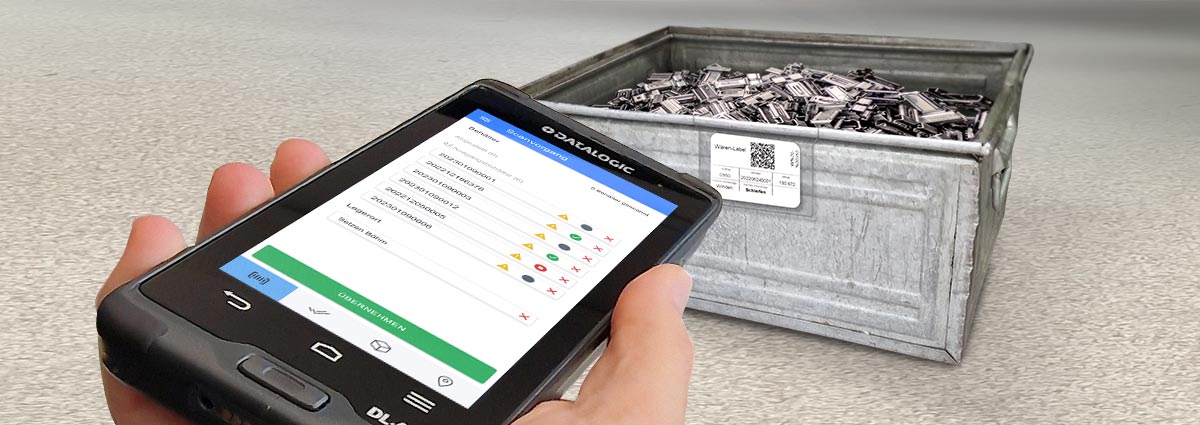 Behälternummer ist die Voraussetzung für die Lokalisierung Behälternummer ist die Voraussetzung für die Lokalisierung