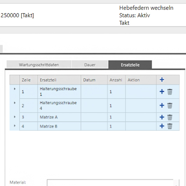 Wartung durchführen Wartung durchführen