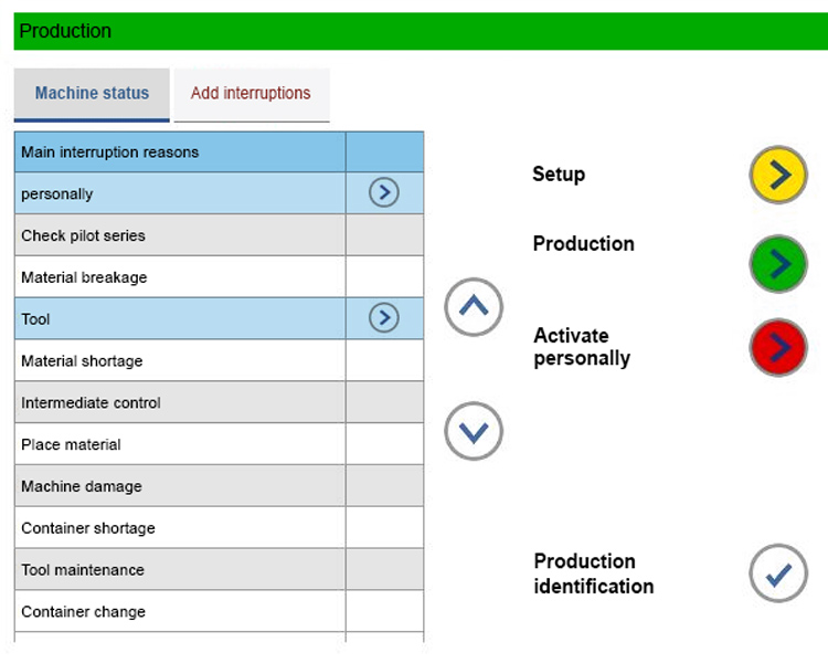 Intuitive operation for efficient operational data acquisition