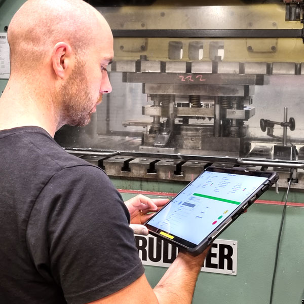 Konsequente digitale Erfassung der Daten