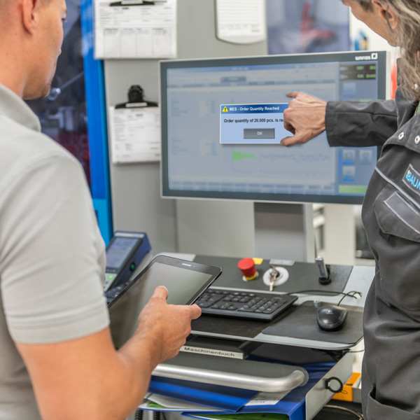 Verbesserungspotentiale erkennen mit der MES-Software EMC Verbesserungspotentiale erkennen durch einfache Digitalisierung