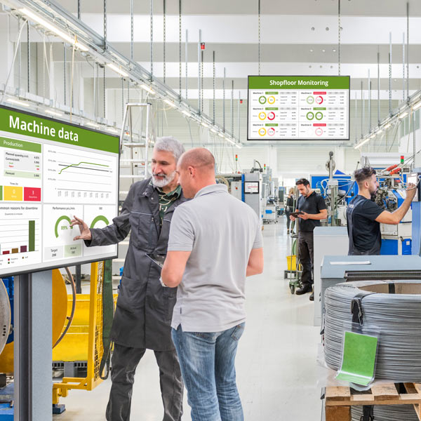 The digital factory with the MES-Software EMC by iT Engineering Manufacturing Solutions