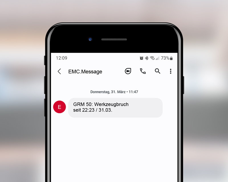 Per SMS informiert bei Störungen