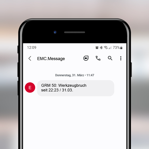 Per SMS informiert bei Störungen Per SMS informiert bei Störungen