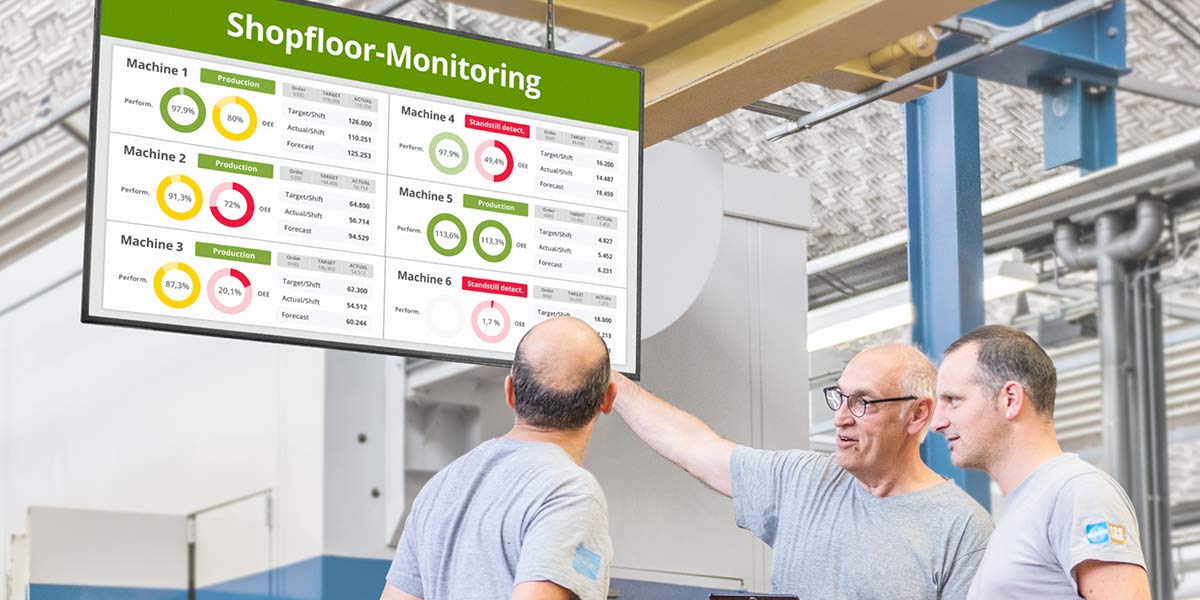 Shopfloor monitoring dashboards