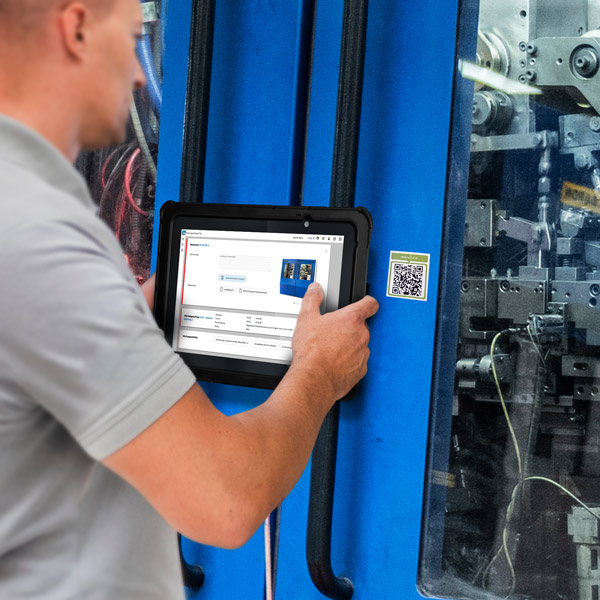 Wartung von Maschinen