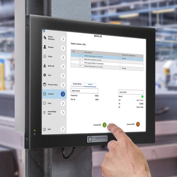 Carry out production checks now Carry out production checks now