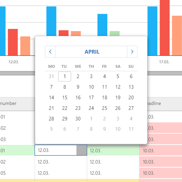 Simply move the start date of orders Simply move the start date of orders